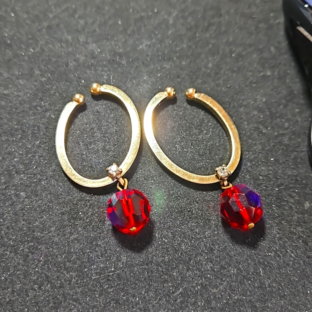 Judith McCann HoopOn Earrings